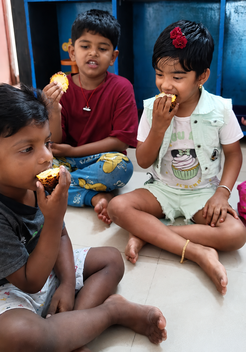 Snack Time — best daycare in Coimbatore, Tamil Nadu